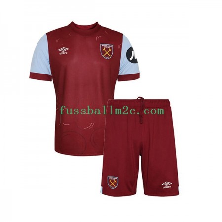Fußballtrikots West Ham United Kinder Heim Trikotsatz 2023-2024